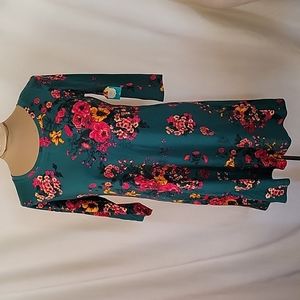 NWT, TWO A-Line Pioneer Woman Midi Dresses, Both 3/4 Sleeves, Both Size Small